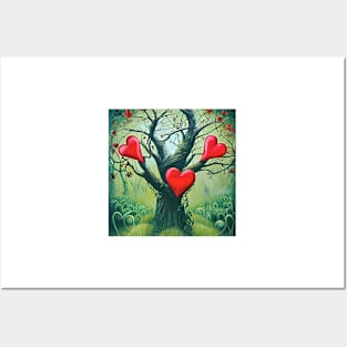 love in green mood Posters and Art